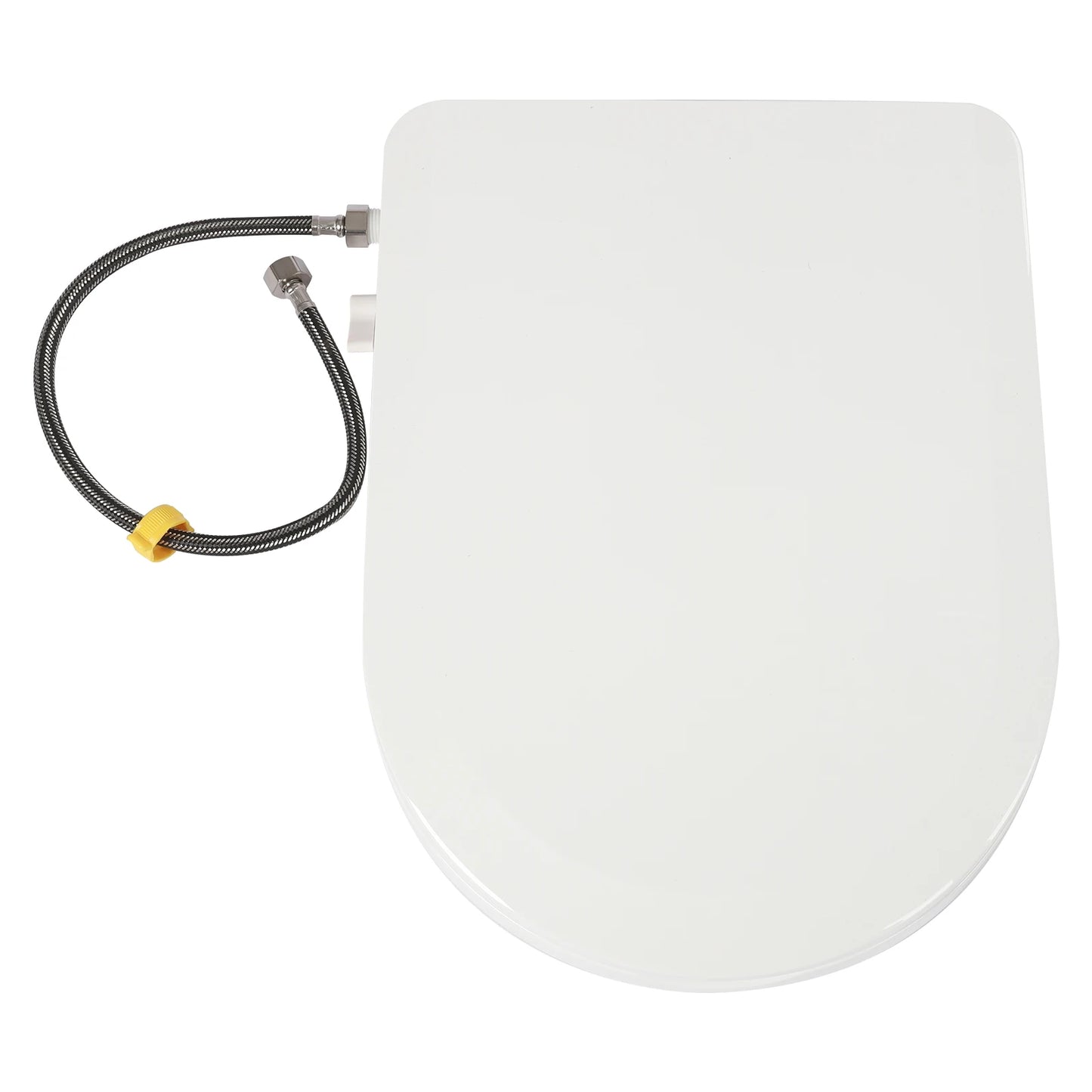 Non Electric Bidet Toilet Seat With Dual Nozzles For Elongated Toilets