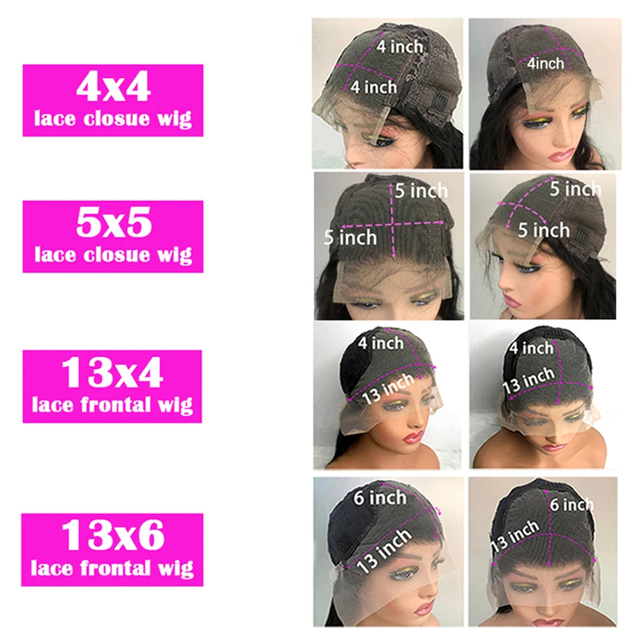 HD Lace Frontal Human Hair Wig 250 Density Straight Style