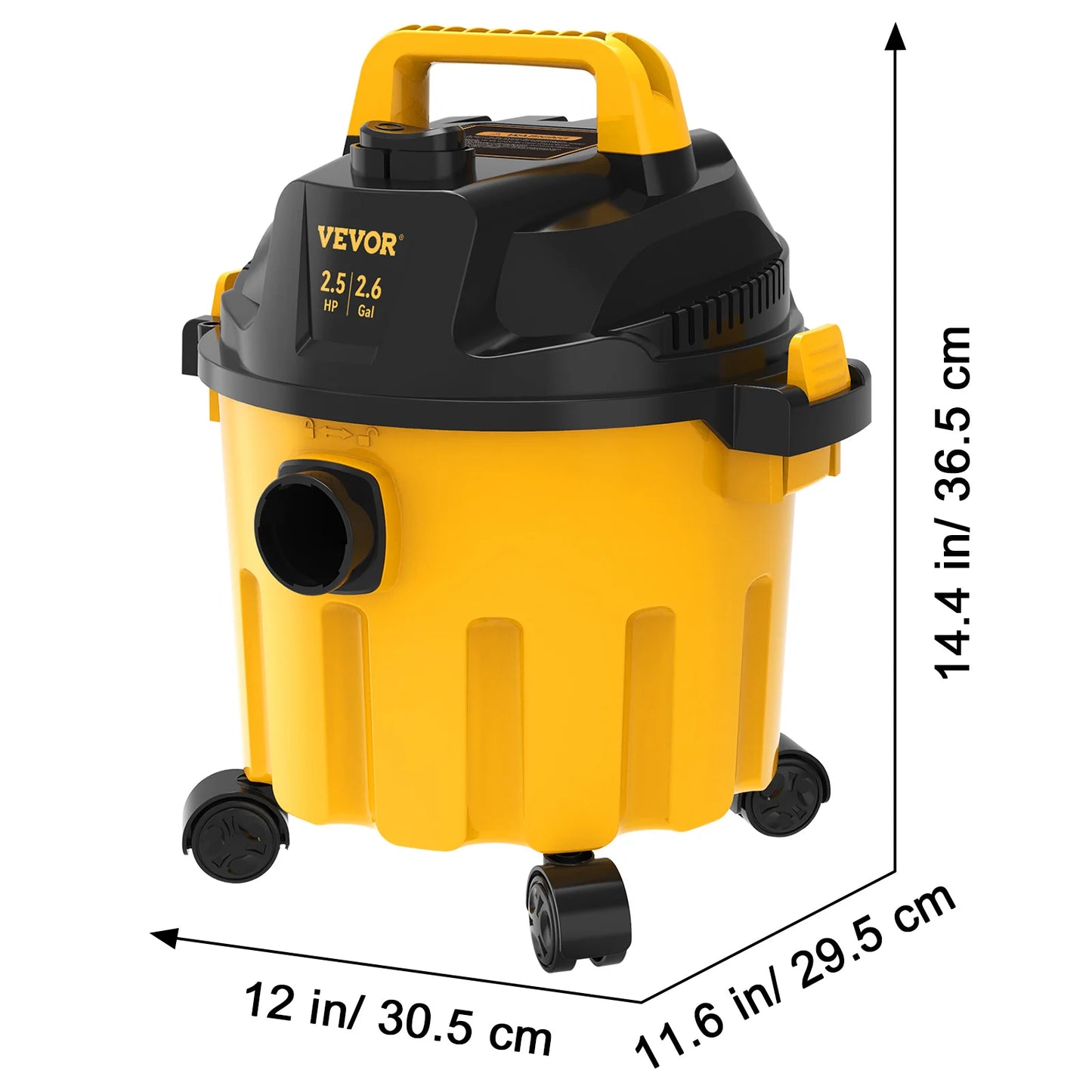 Succebuy 2.5 Peak HP Threefold In One Wet Dry Vacuum