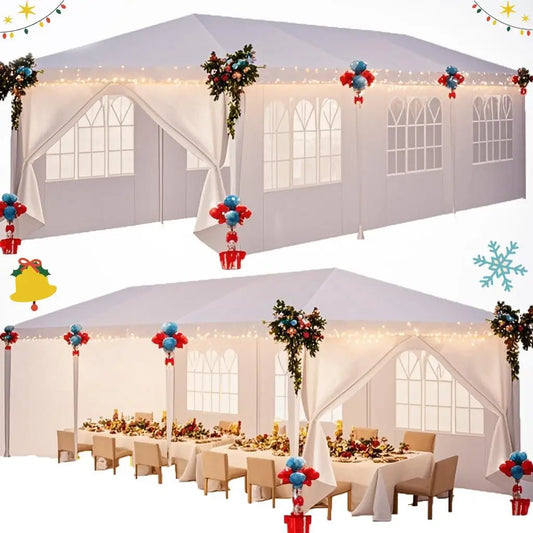 Tooluck Outdoor Party Tent With Removable Sidewalls Waterproof