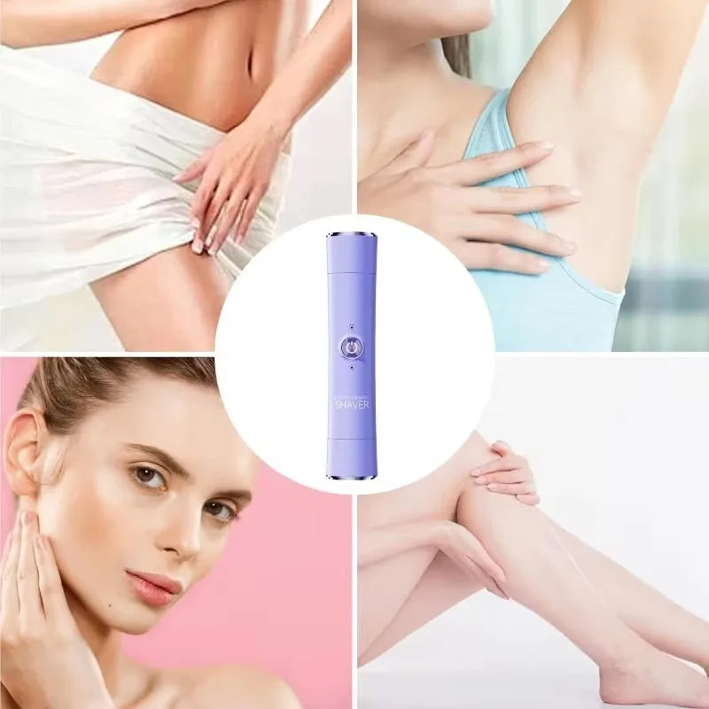 2 In 1 Electric Hair Trimmer Dual Head Shaver Women
