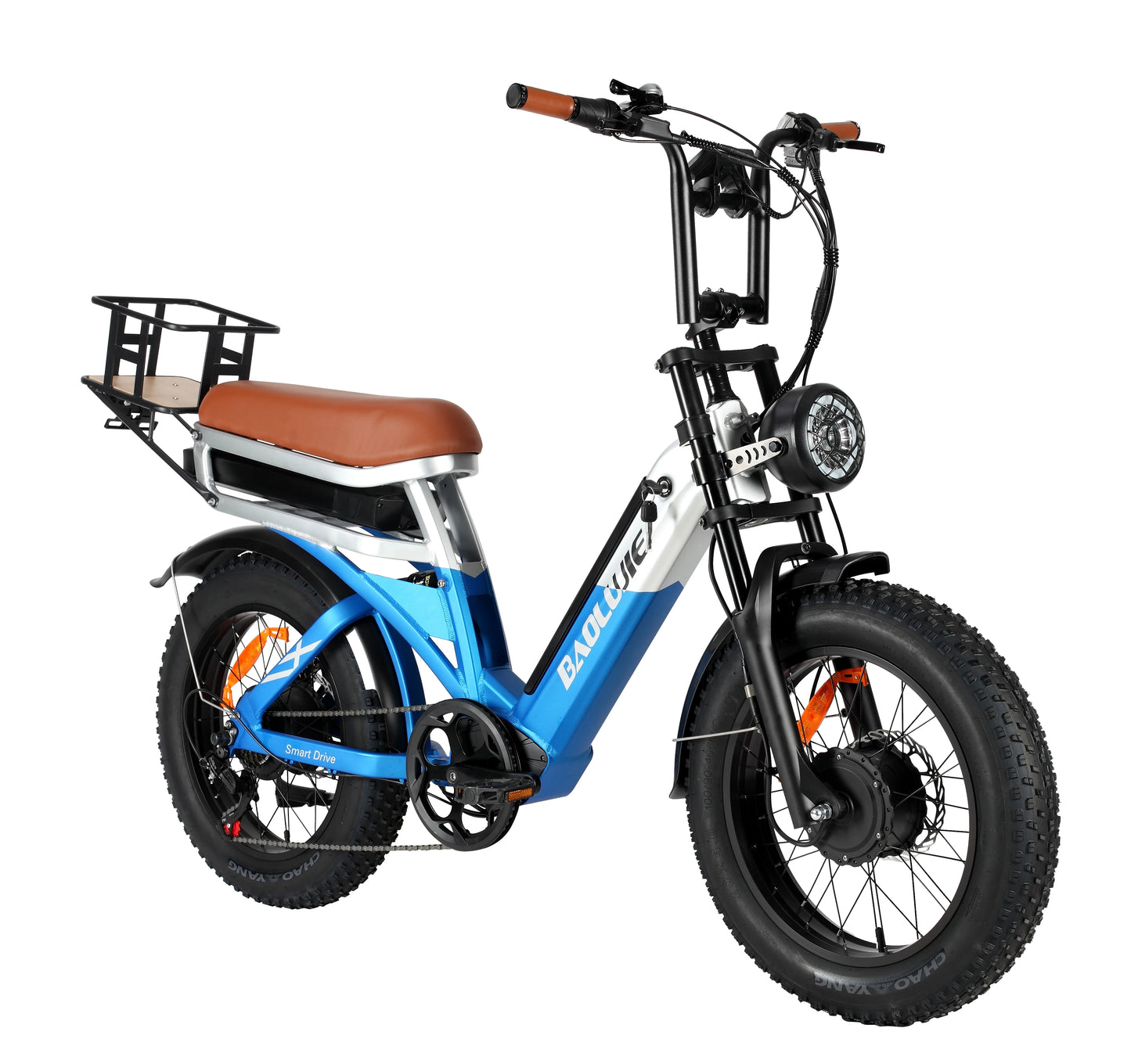 DP2033 1000W Fat Tire Electric Mountain Bike 20 Inch