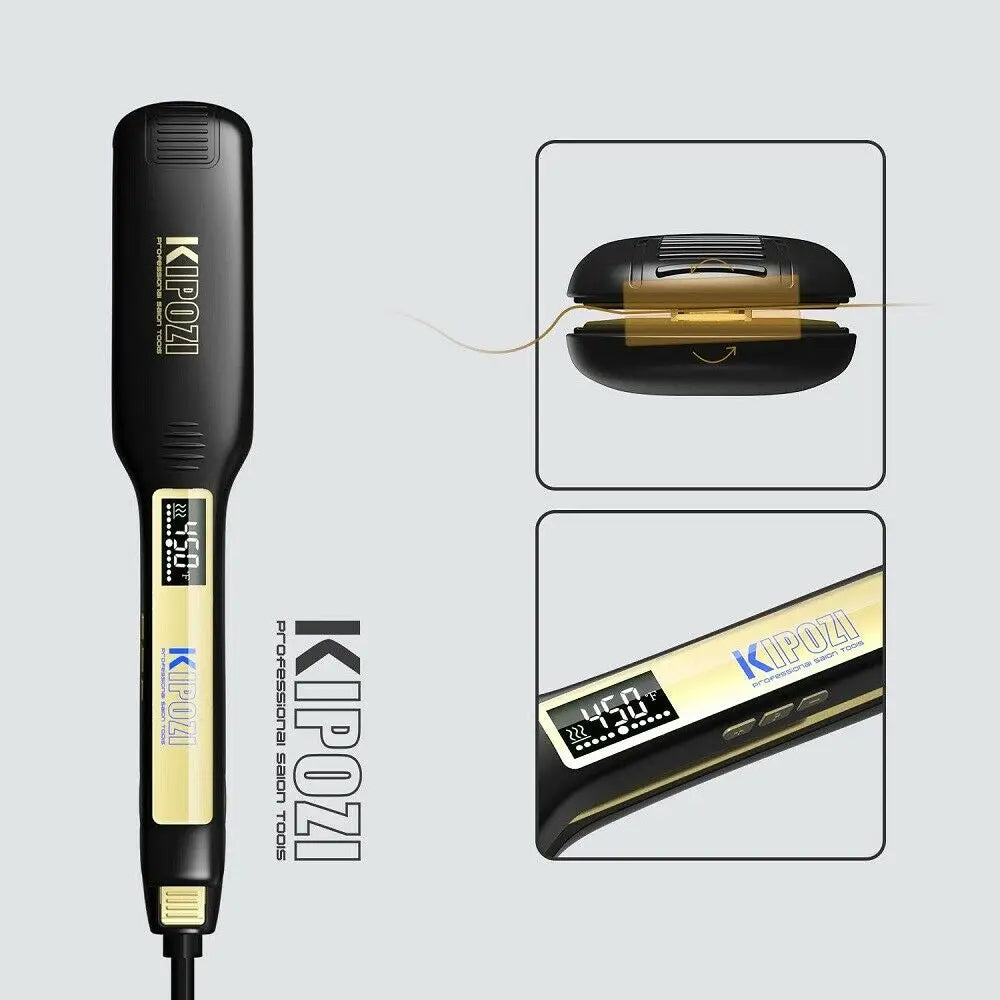 Fairywill KP-139 Titanium Hair Straightener With Dual Voltage