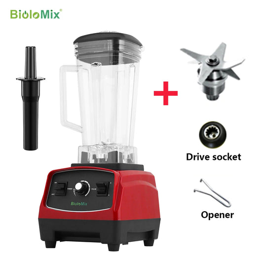 Biolomix BPA Free 2200W Heavy Duty Blender Mixer Juicer