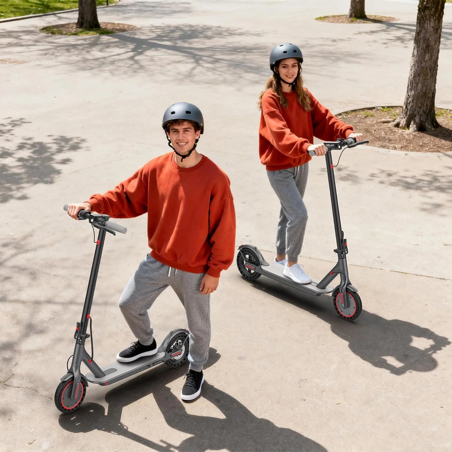 AOVOPRO ES80 350W Electric Scooter Foldable 19 MPH Max Speed