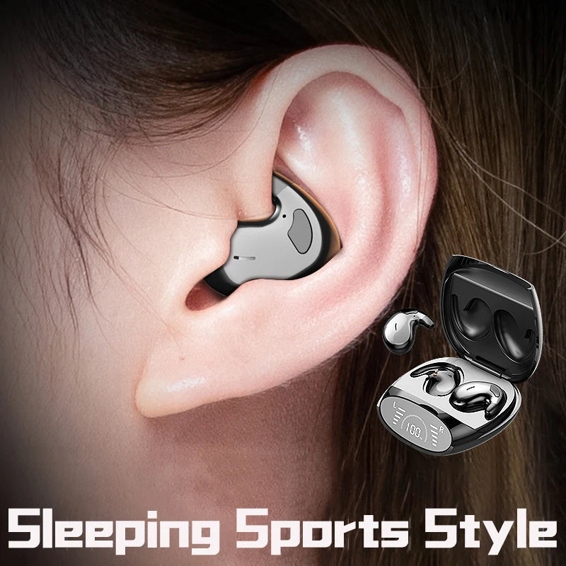 SHUKE Ultra Thin Sleep Headphones Wireless Bluetooth Earbuds
