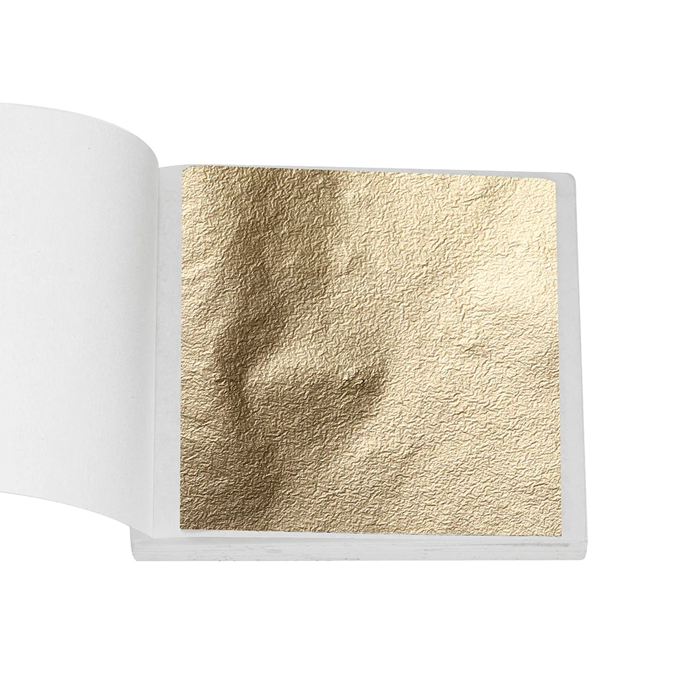 AGCFABS Imitation Gold Foil Paper Leaves For Resin Jewelry Making