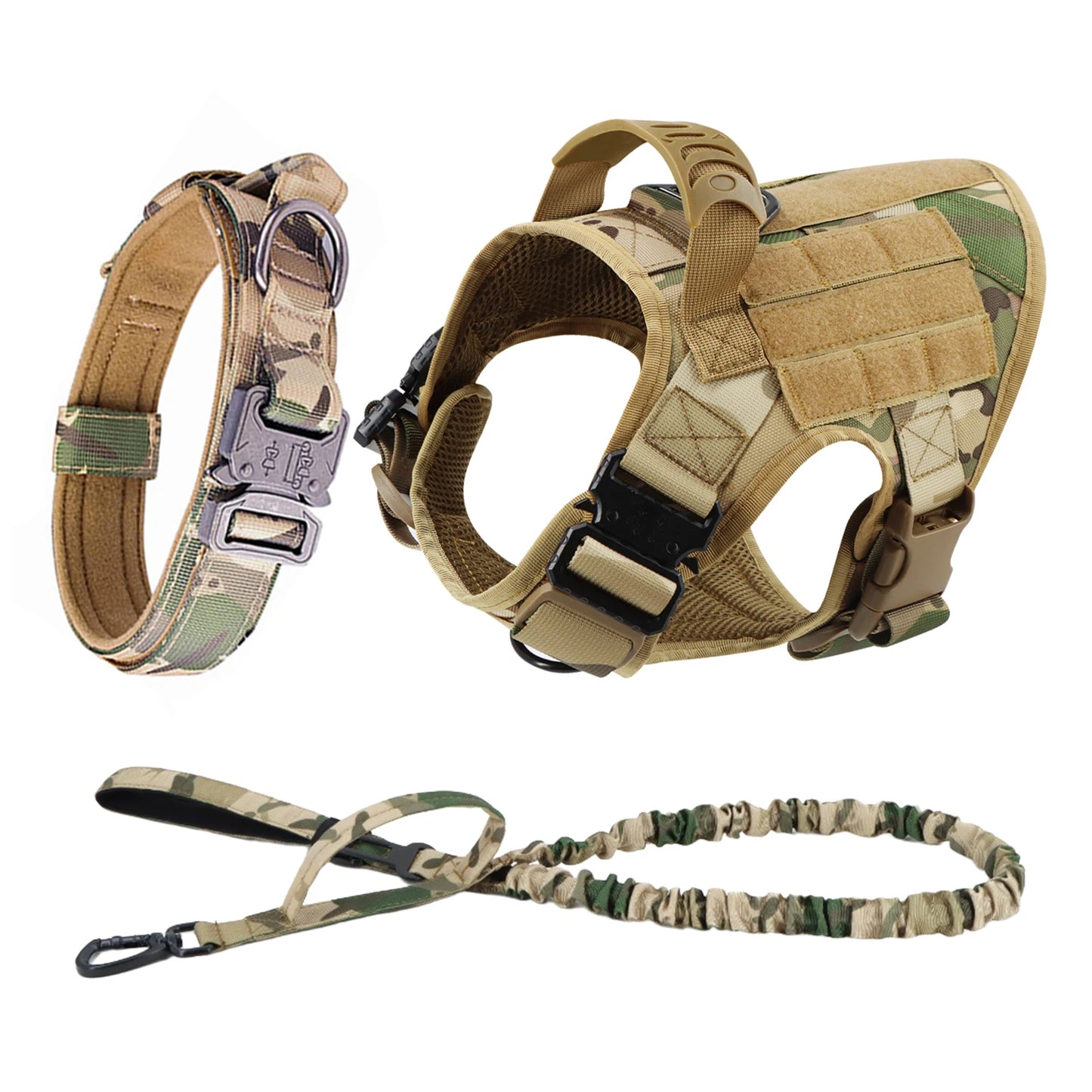 PETRAVEL CN Large Dog Harness And Leash Set Vest Training