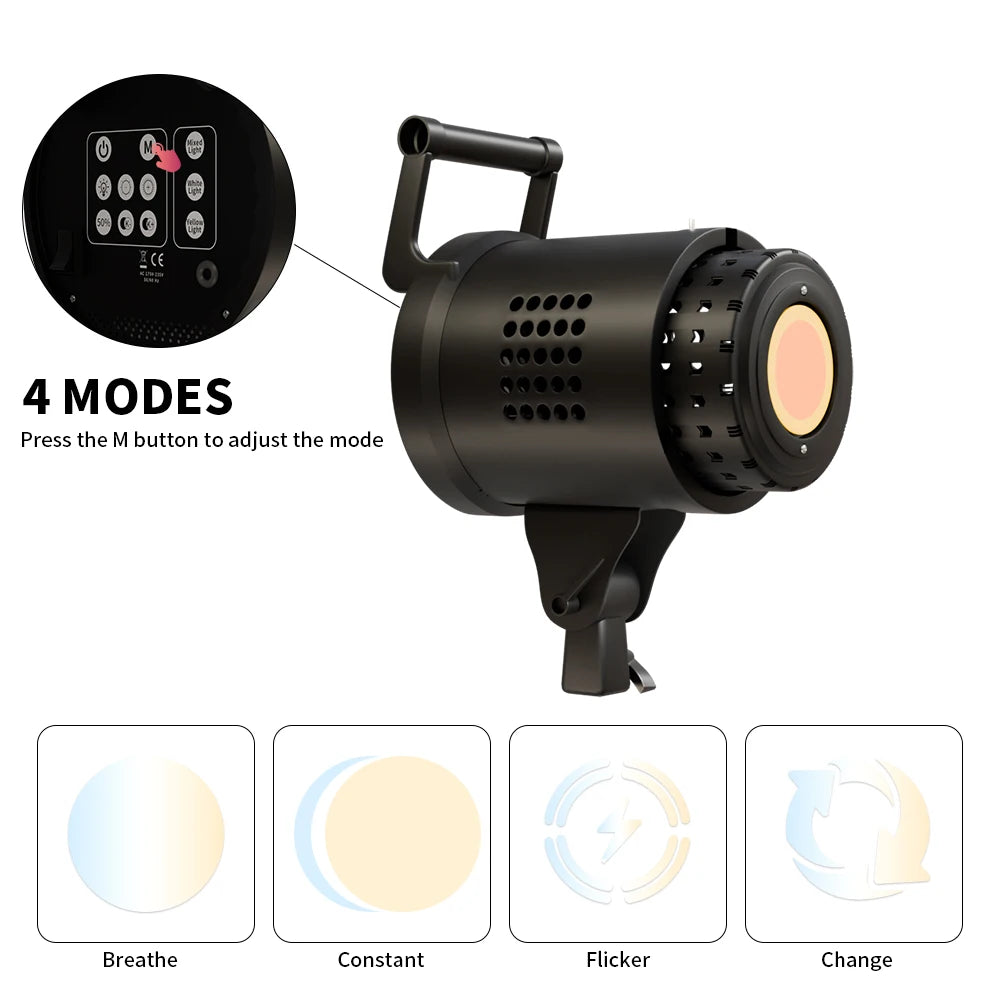 SH BiColor LED Video Light 135W 110V 220V Studio Portrait