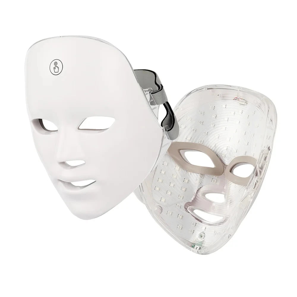 Rechargeable LED Face Mask Facial Care Tool For Premium Skincare