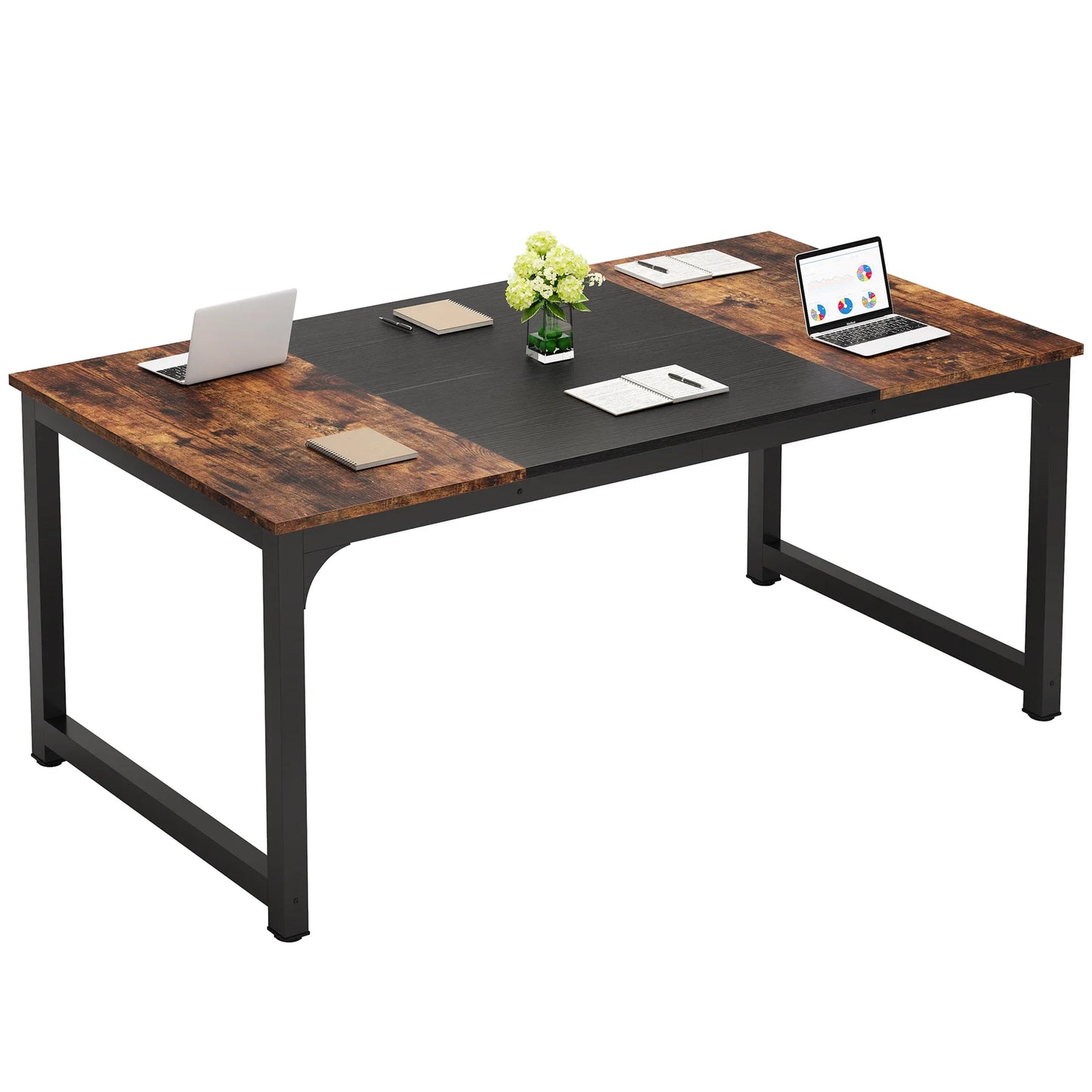 Tribesigns Modern Computer Desk Large Office Table for Home Office