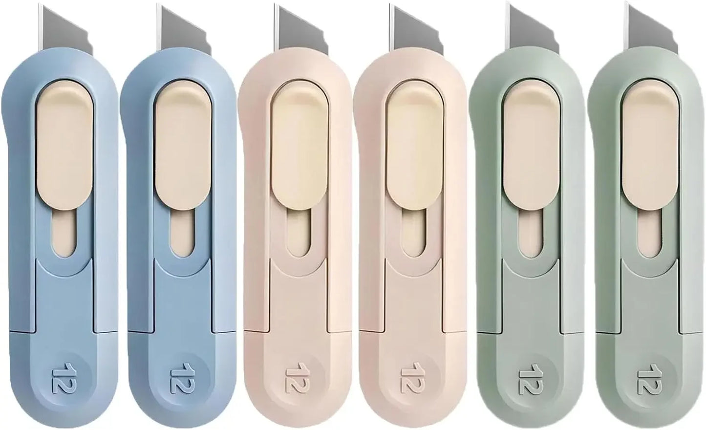 Portable Box Cutter Retractable Knife For Office And Crafts