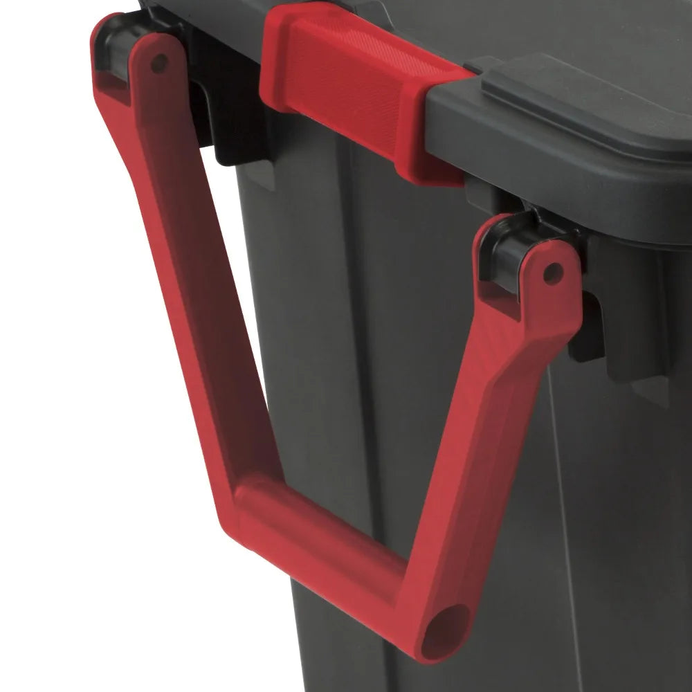 Sterilite Industrial Wheeled Plastic Storage Tote Container