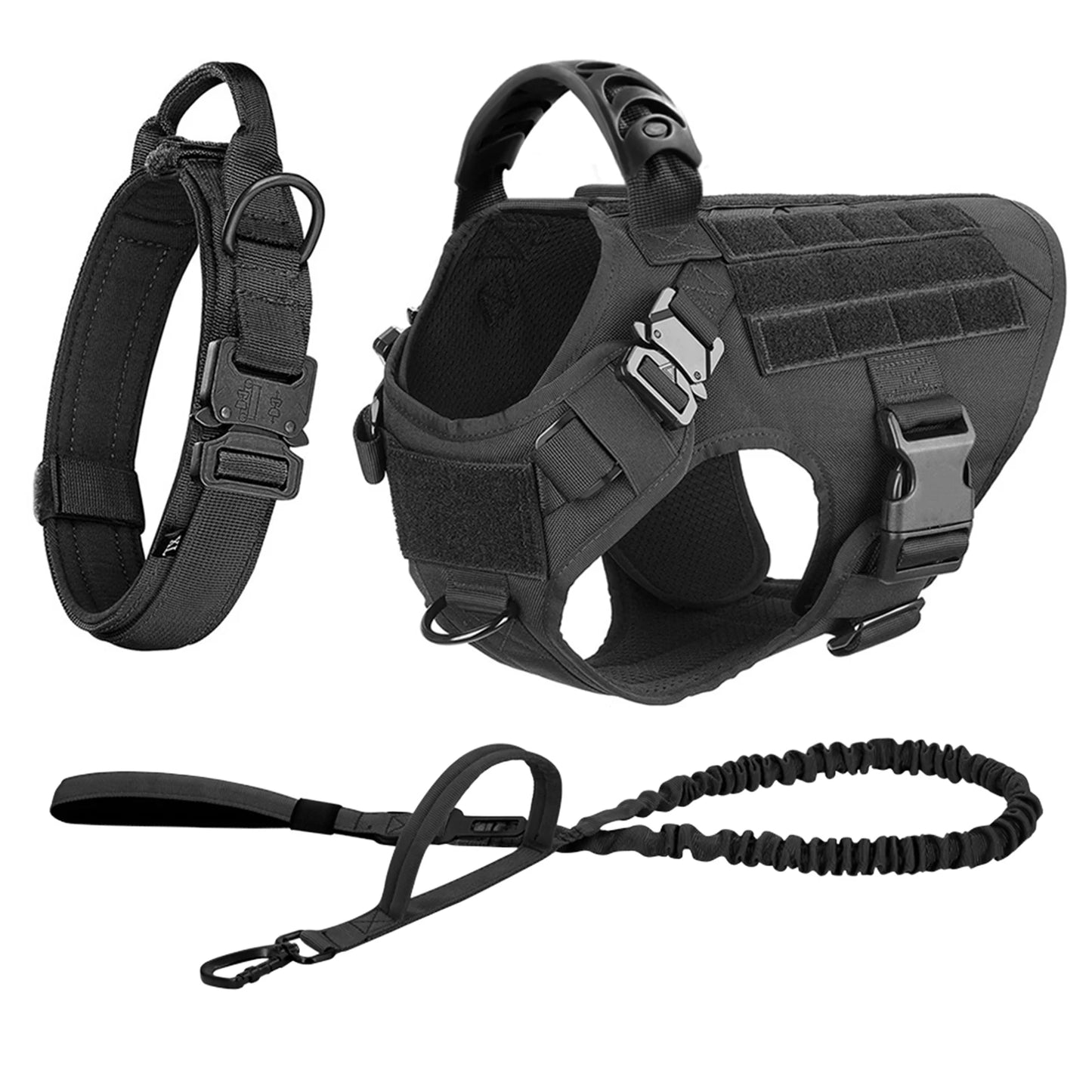 PETRAVEL CN Large Dog Harness And Leash Set Vest Training