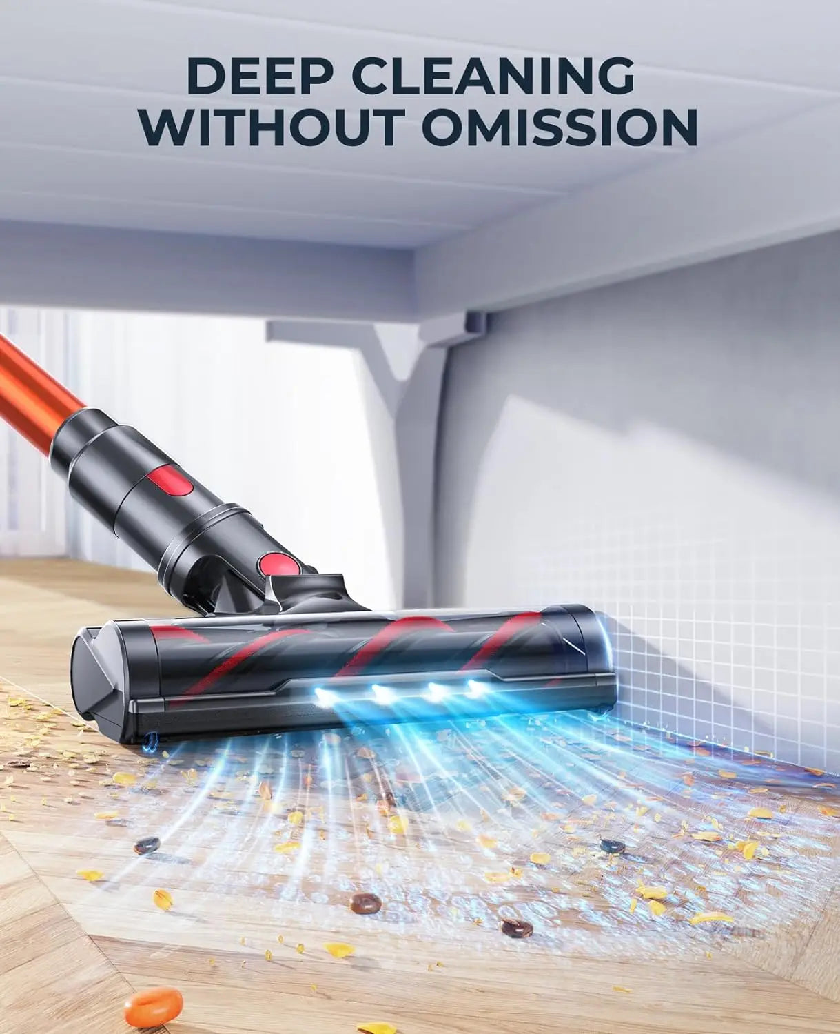 LARESAR Elite 8 Cordless Vacuum Cleaner With Detachable Battery