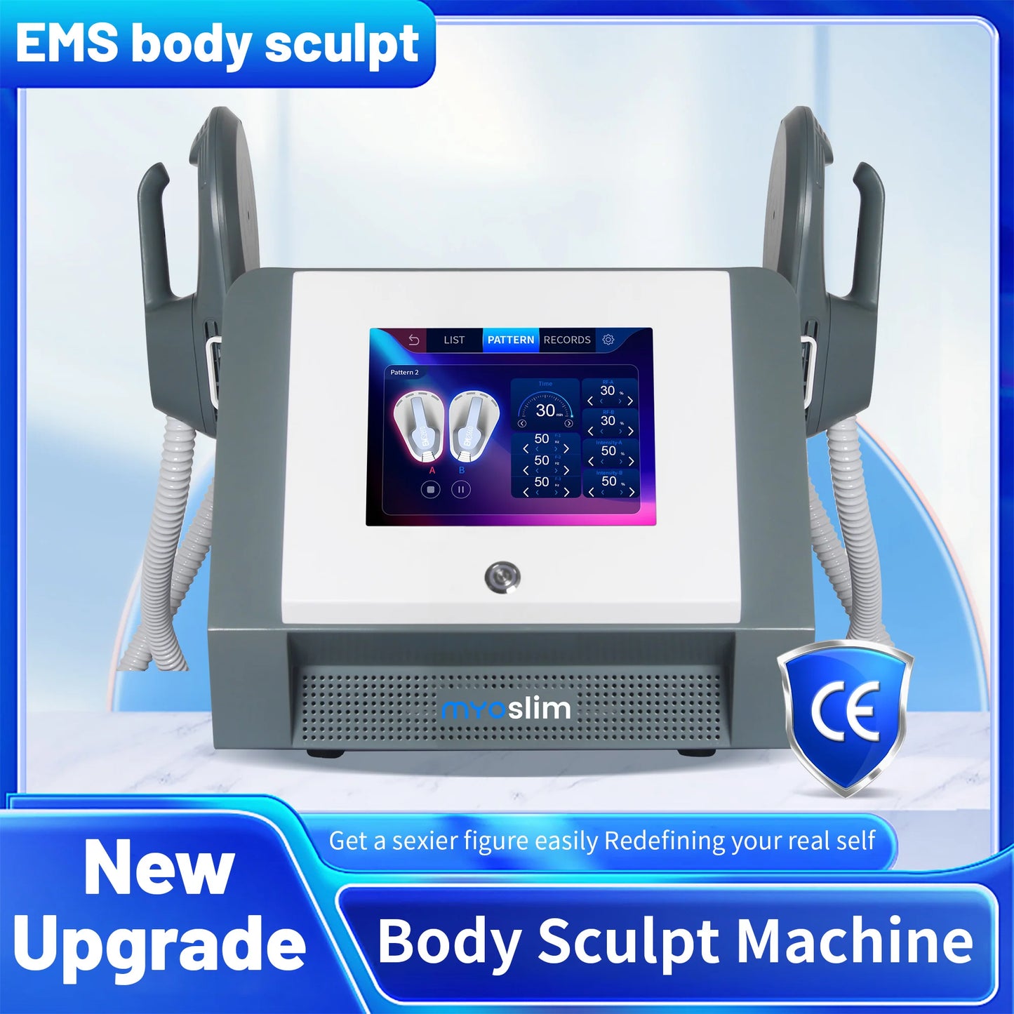 EMSZERO Myoslim RF HIEMT Body Sculpting Machine Fat Burner