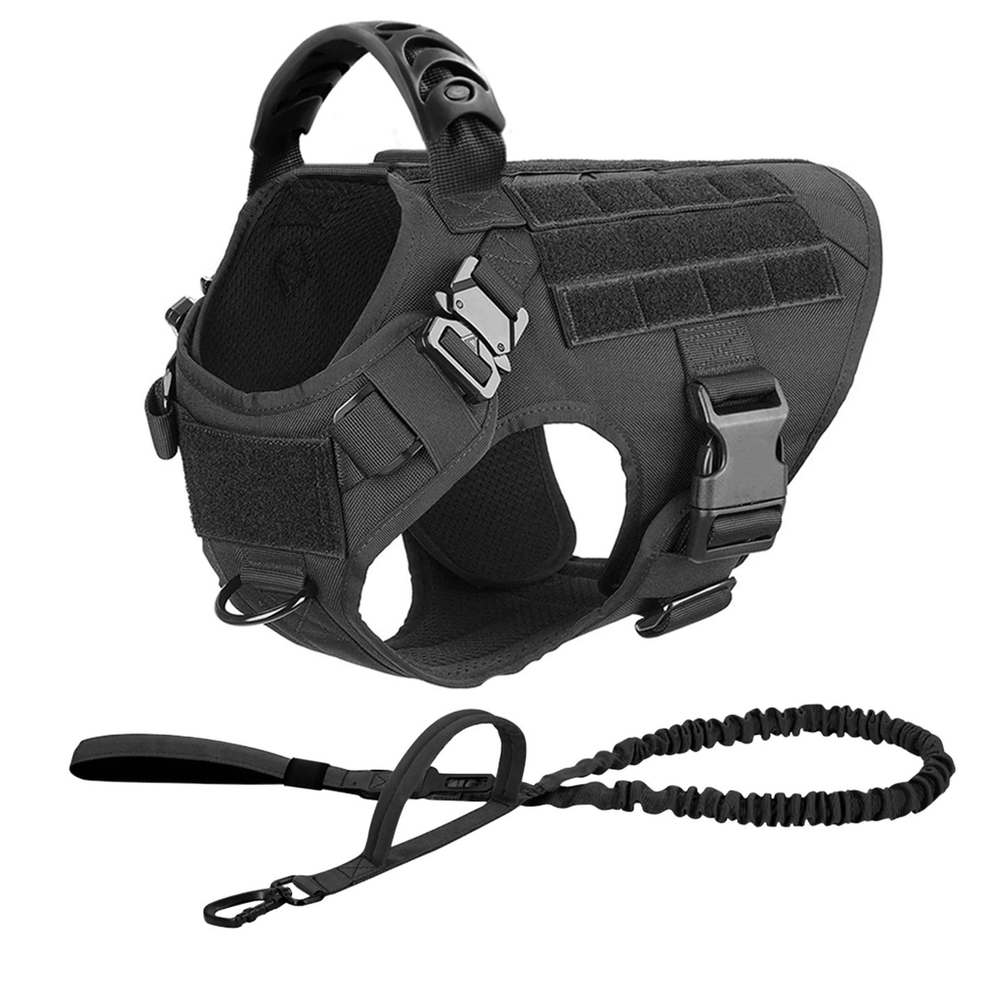 PETRAVEL CN Large Dog Harness And Leash Set Vest Training