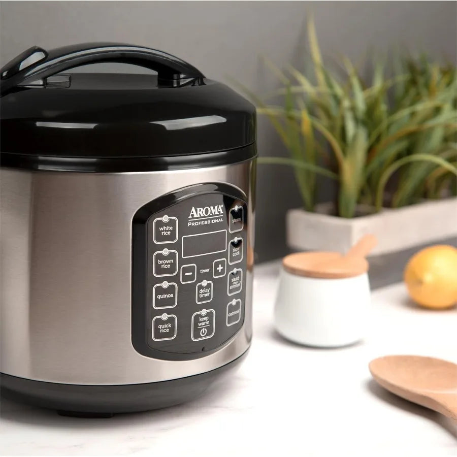 MDNG Digital Rice Cooker Multicooker With Steamer Auto Keep Warm