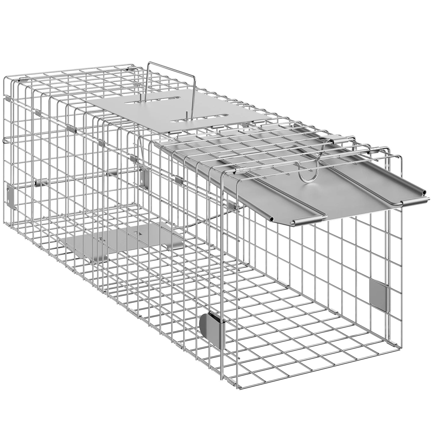 SucceBuy Humane Live Animal Cage Trap For Cats And Rodents