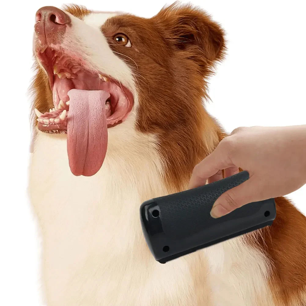 Shunmaii Pet Deshedding Brush For Dogs And Cats With Fur