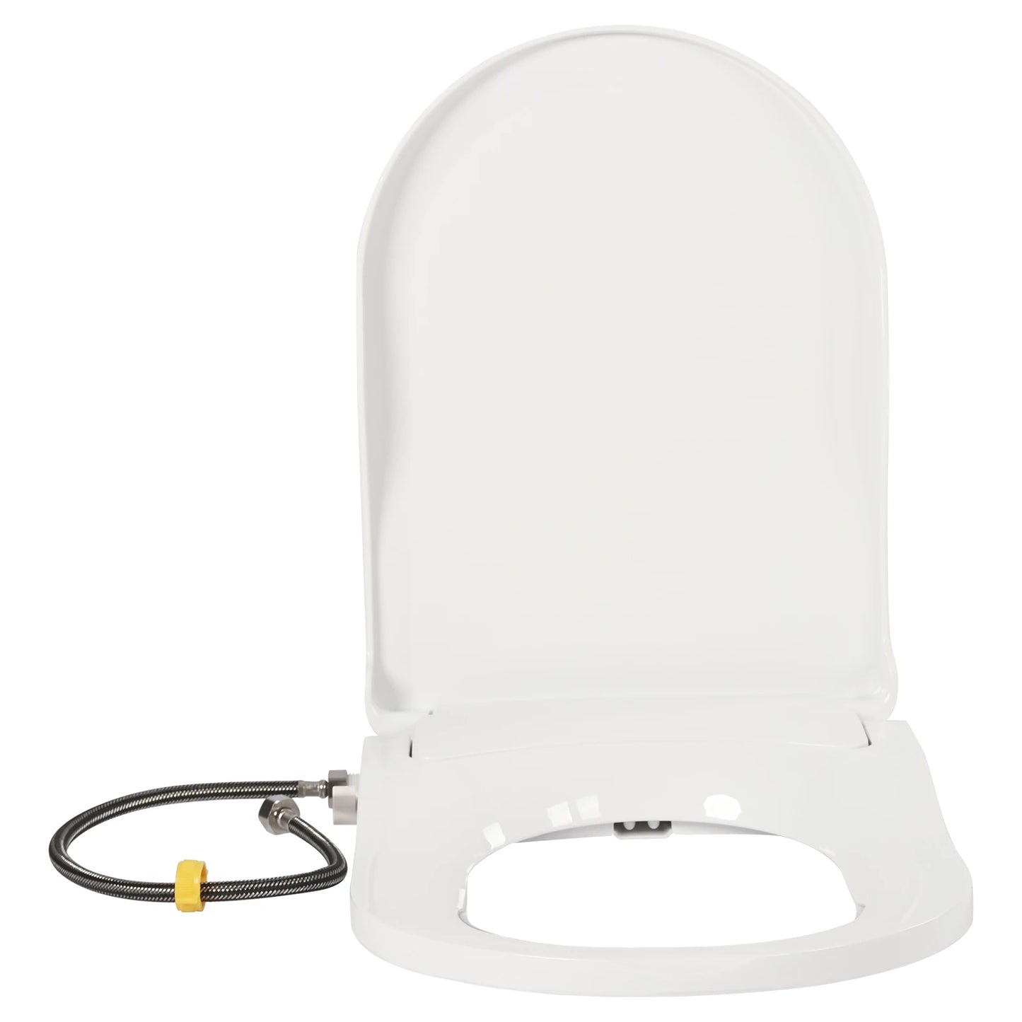 Non Electric Bidet Toilet Seat With Dual Nozzles For Elongated Toilets
