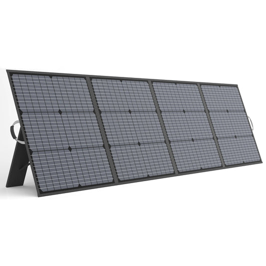 MHPOWOS Portable Solar Charger 220W Foldable Panel Kit Power Stations