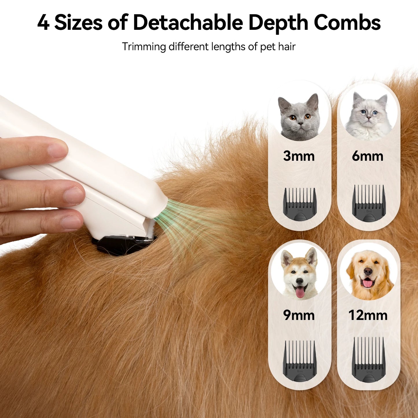 Amicura P1 Pet Grooming Vacuum And Hair Dryer Kit 15kPa