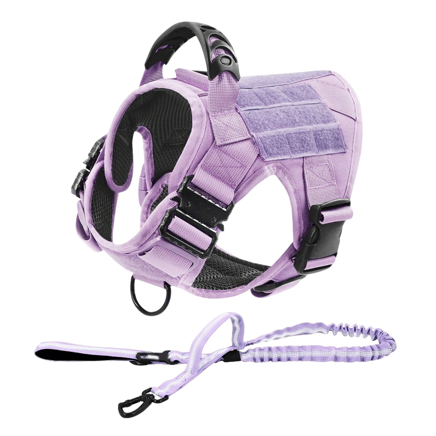 PETRAVEL Military Camouflage Dog Harness Leash
