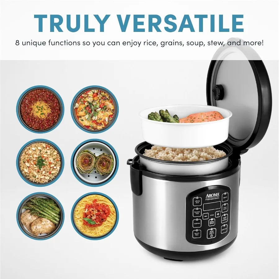 MDNG Digital Rice Cooker Multicooker With Steamer Auto Keep Warm