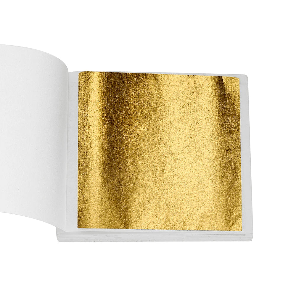 AGCFABS Imitation Gold Foil Paper Leaves For Resin Jewelry Making