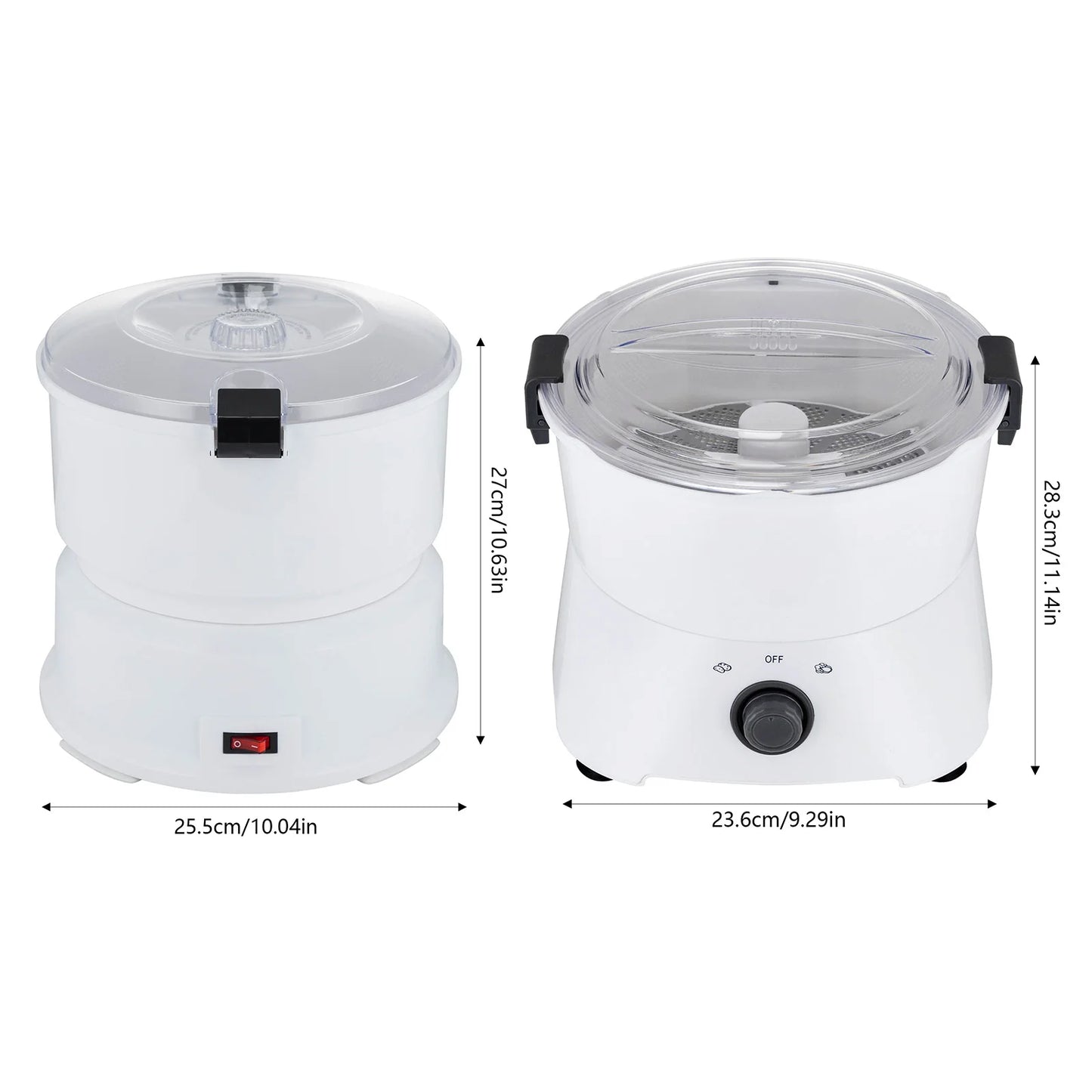 85W Electric Potato Peeler Automatic Spinner For Kitchens