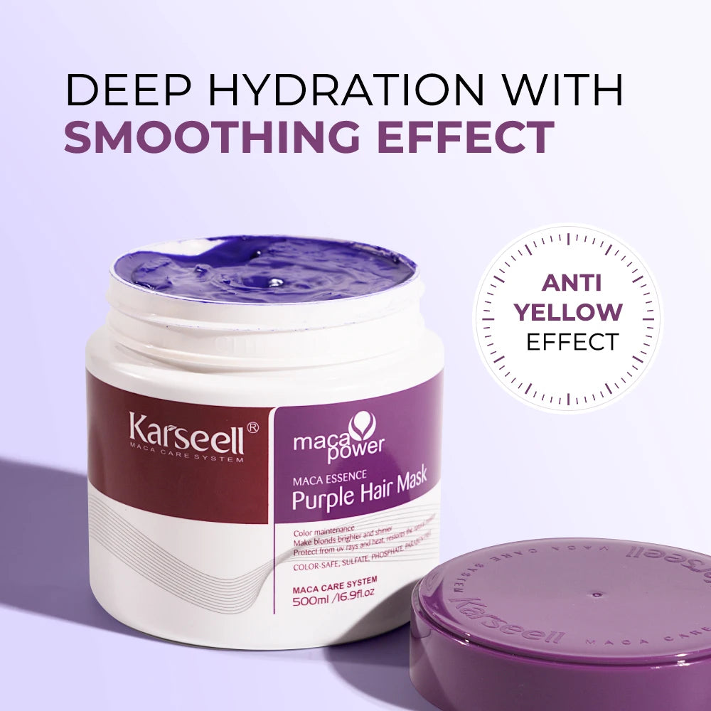 Karseell Hair Mask Neutralizes Brass Tones For Highlighted Hair