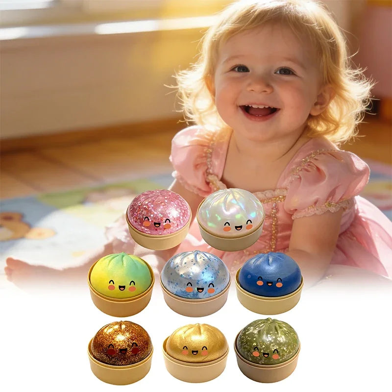 Dumpling Stress Relief Ball Slow Rebound Decompression Toy