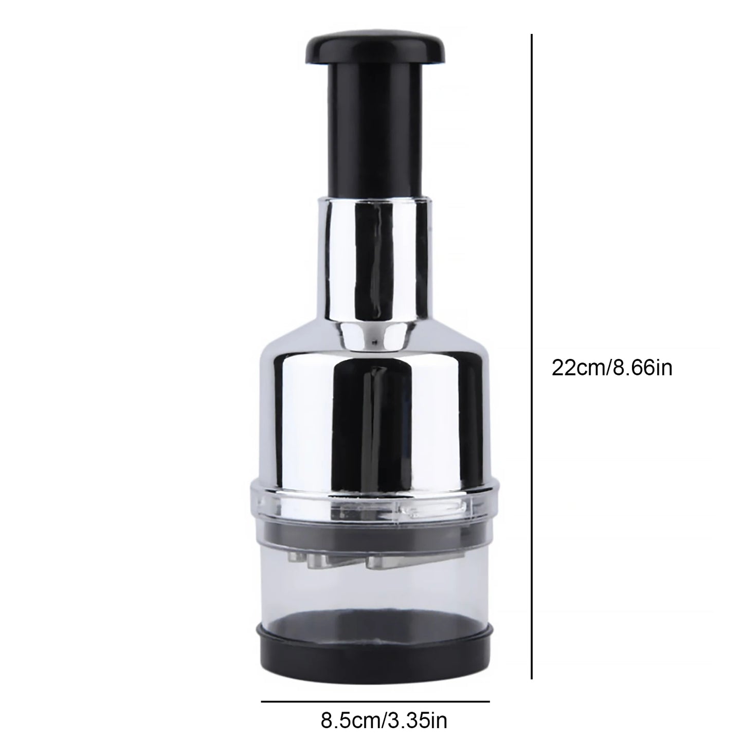 Manual Food Chopper Handheld Slap Press For Onions Garlic Nuts