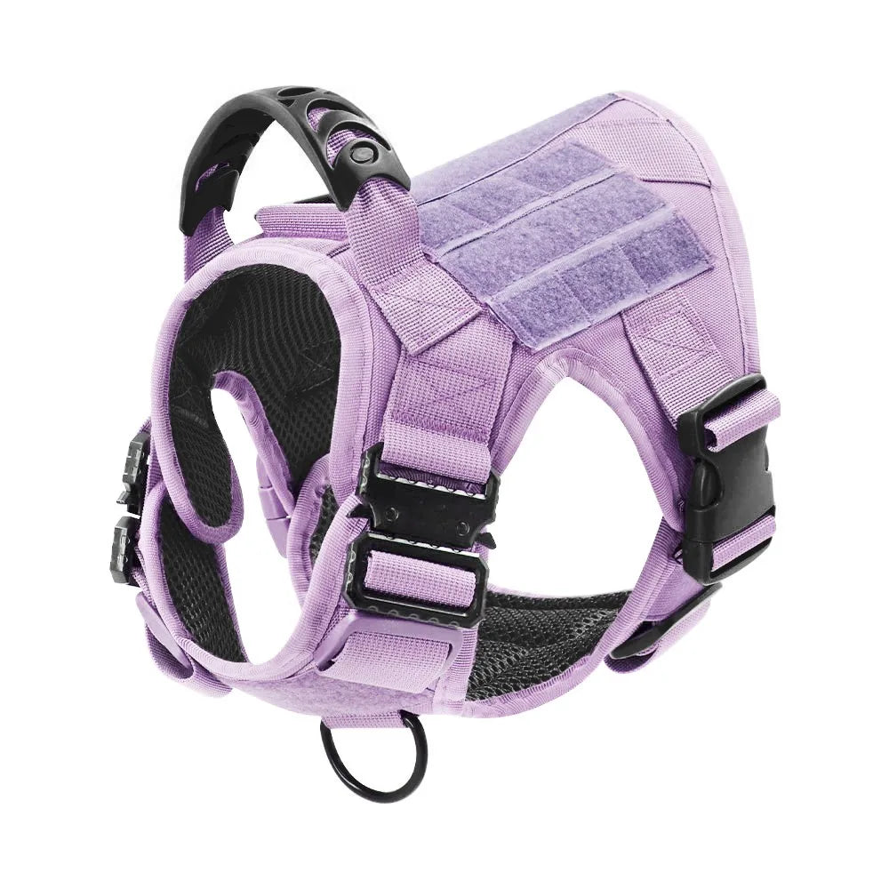 PETRAVEL Military Camouflage Dog Harness Leash