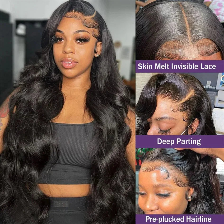 Lovely Princess Brazilian Body Wave HD Lace Front Wig