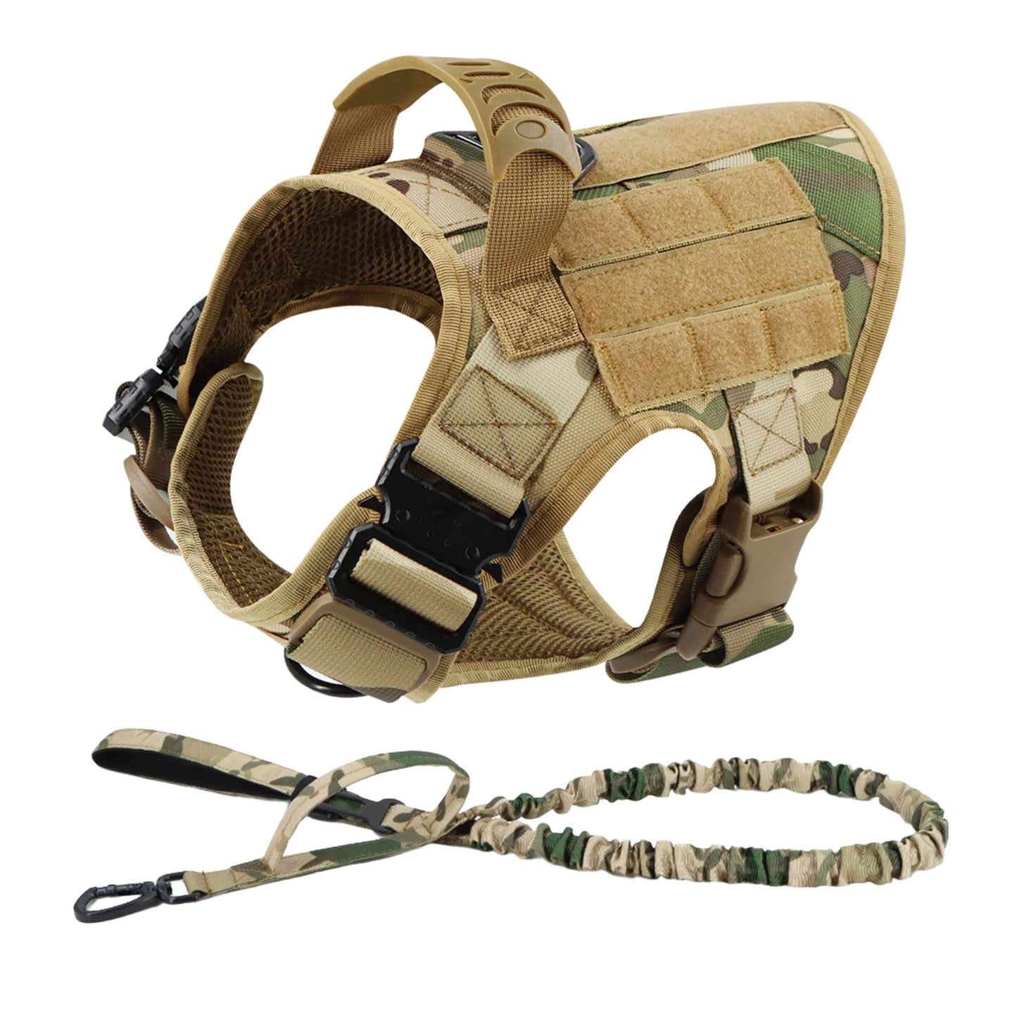 PETRAVEL CN Large Dog Harness And Leash Set Vest Training