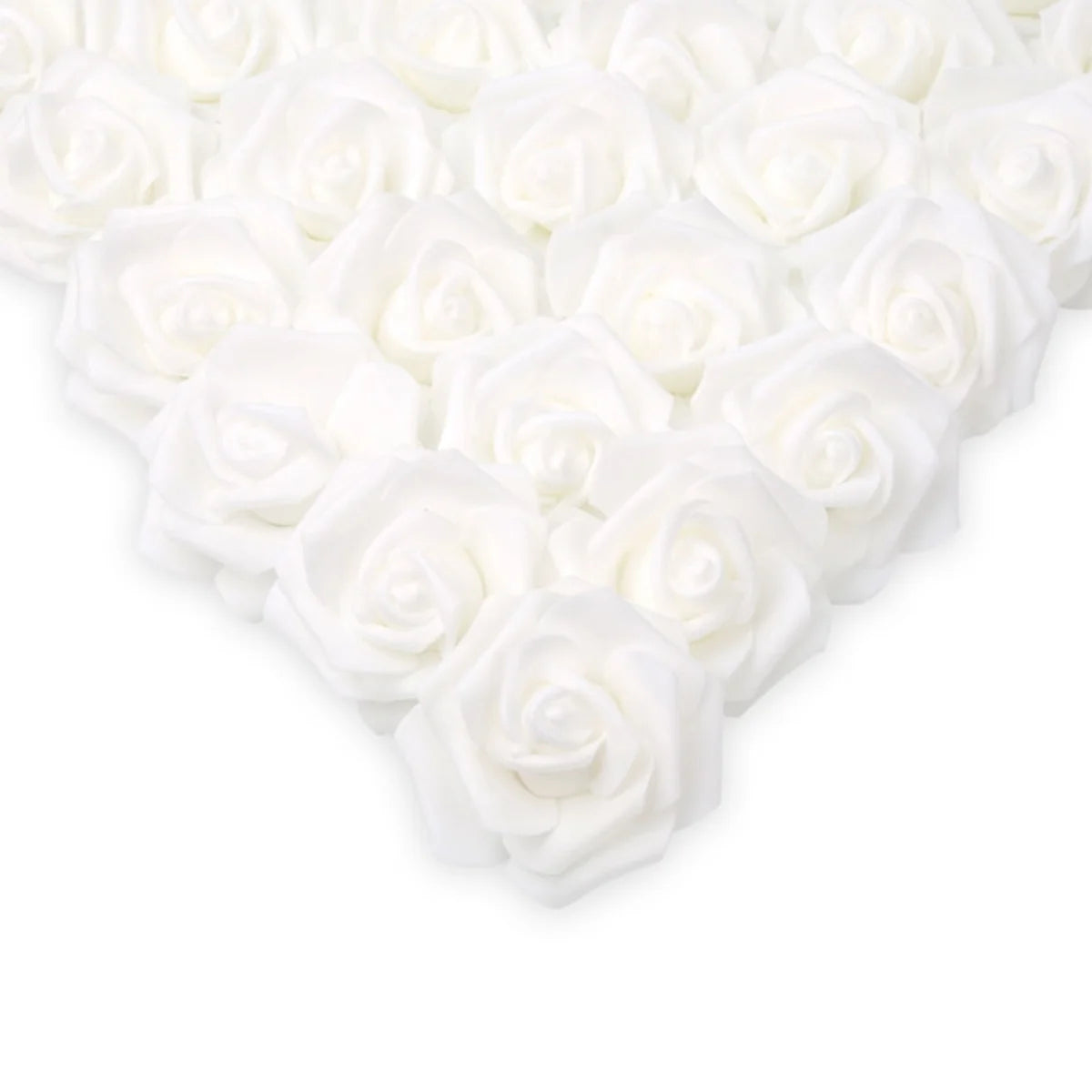 Artificial Rose Flower Heads Foam Roses for DIY Weddings
