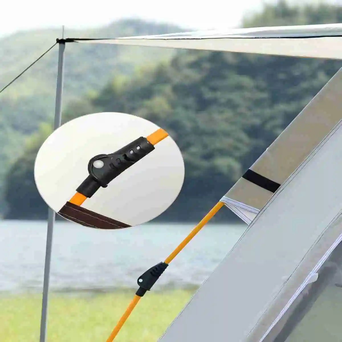 Pakicetus Outdoor Camping Tent With Two Doors And Windows
