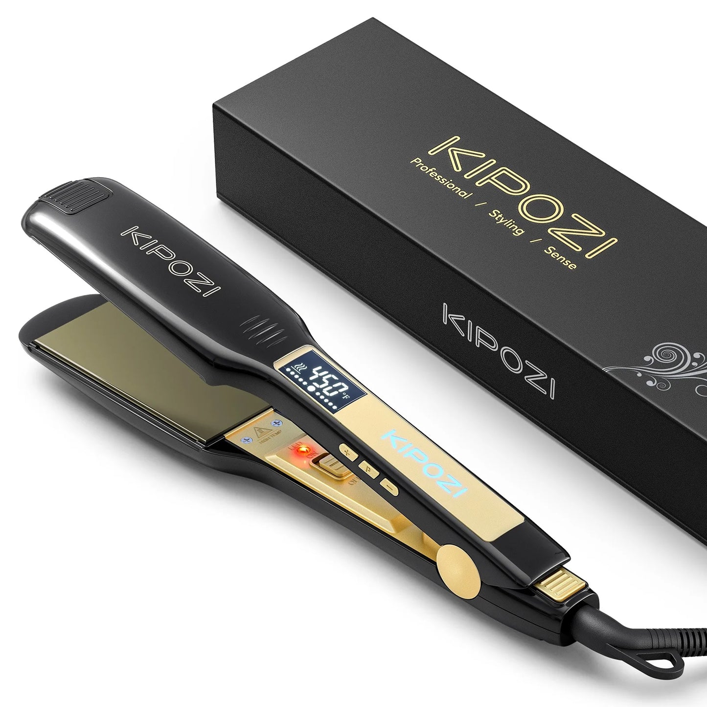 Fairywill KP-139 Titanium Hair Straightener With Dual Voltage