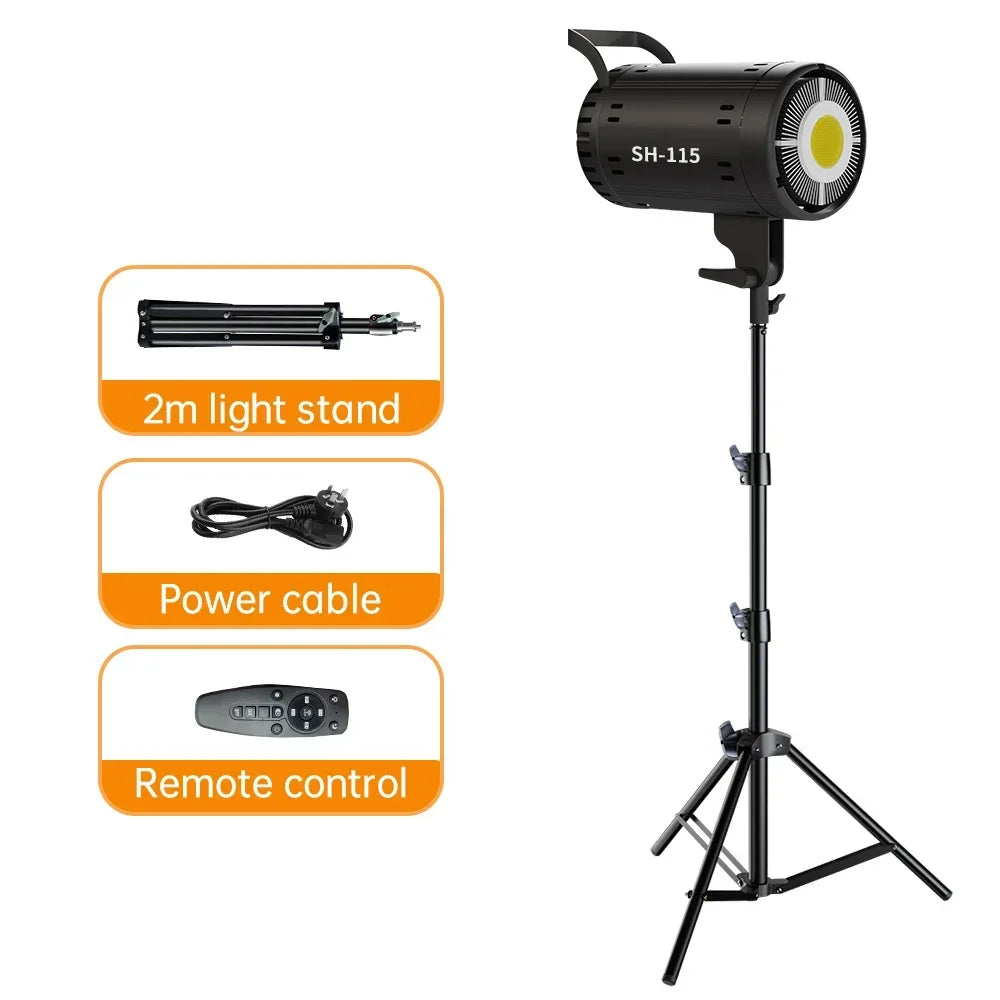 SH BiColor LED Video Light 135W 110V 220V Studio Portrait
