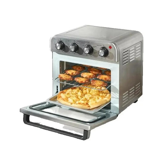 SucceBuy 18L 7in1 Air Fryer Toaster Oven Stainless Steel