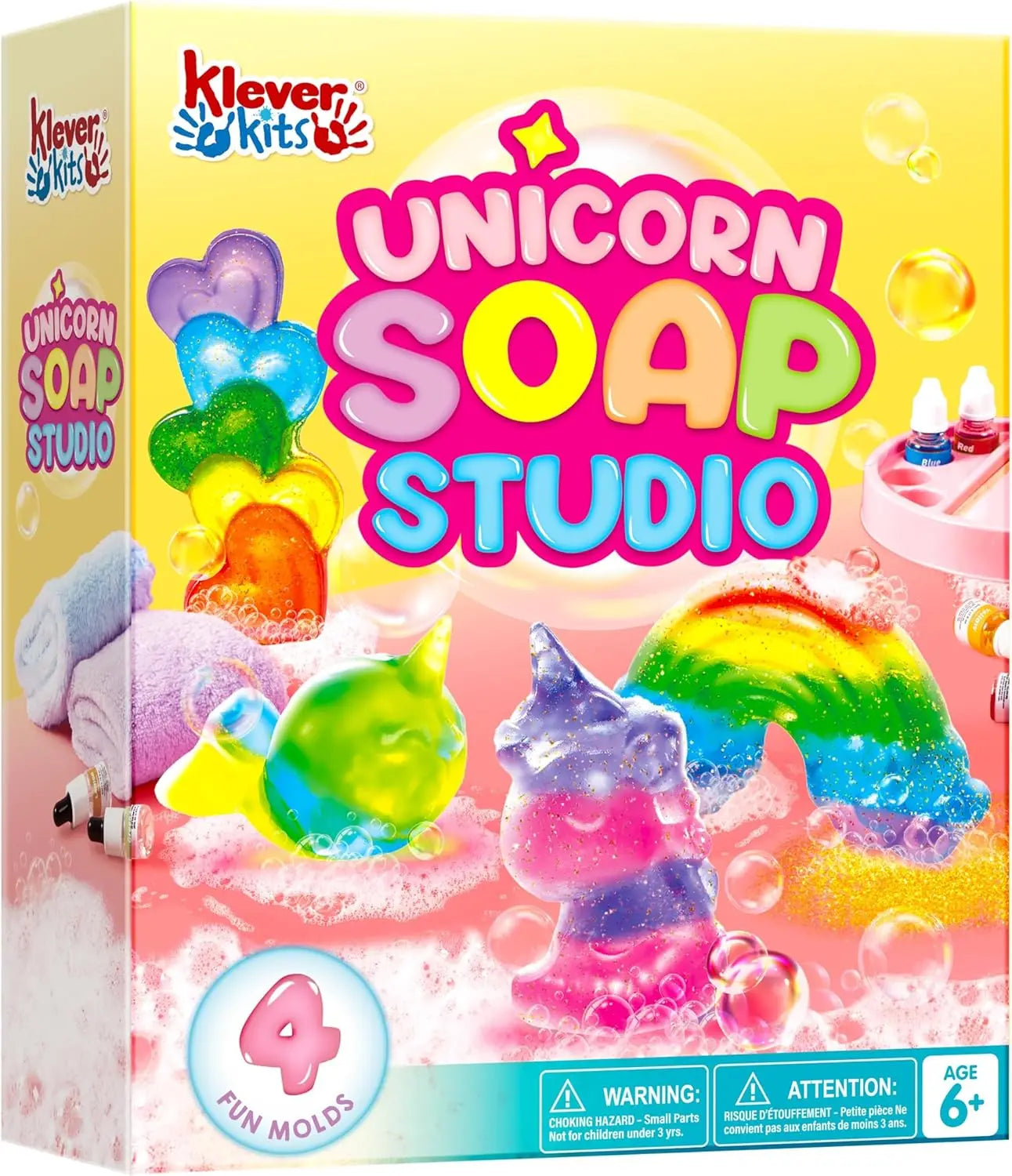Joyfy Unicorn Soap Making Kit For Kids STEM Craft Gift