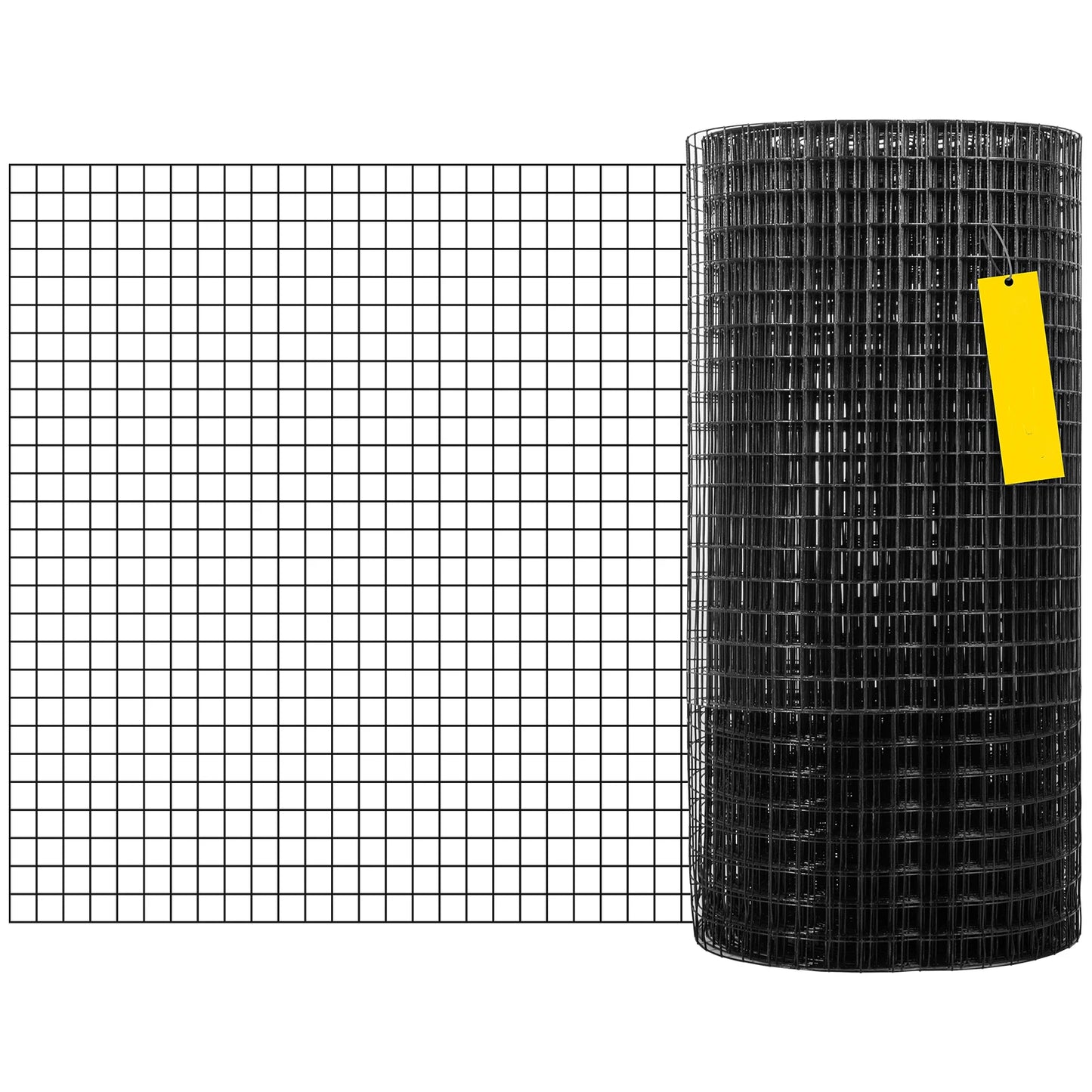 SucceBuy Welded Wire Fence Vinyl Coated Mesh For Chickens Rabbits