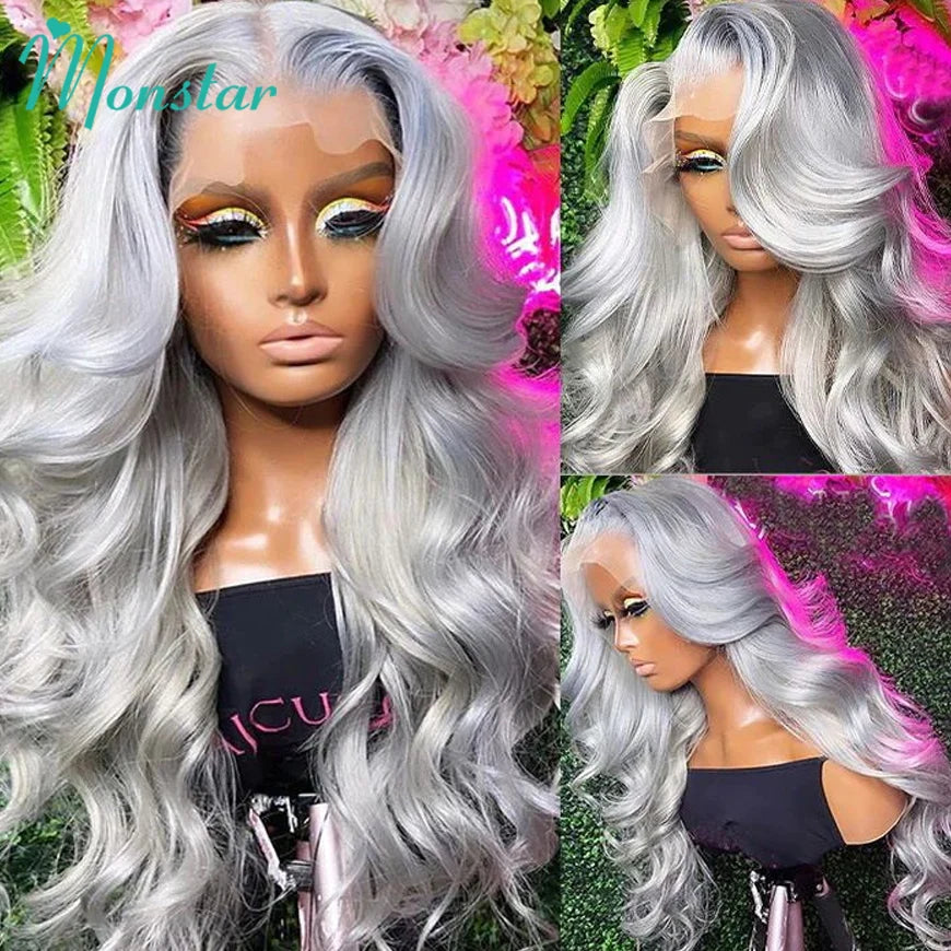 Monstar Vietnamese Remy Hair Lace Front Wig HD Body Wave