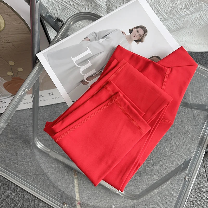 Naked Feeling High Waist Leggings for Women Push Up Yoga Pants