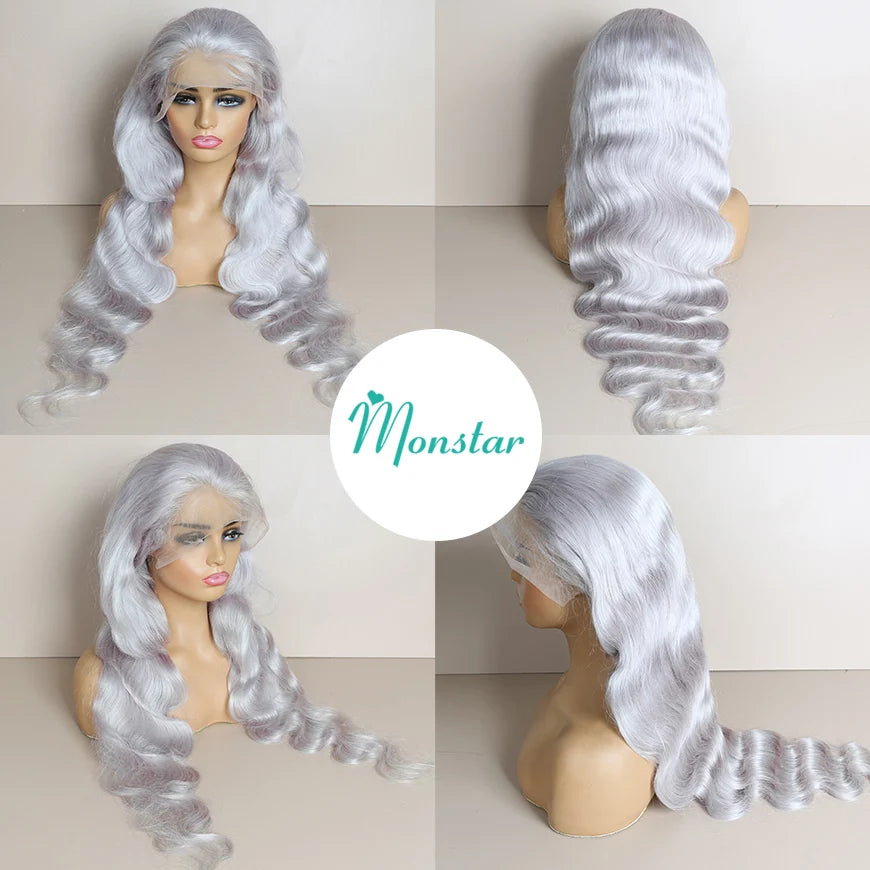 Monstar Vietnamese Remy Hair Lace Front Wig HD Body Wave