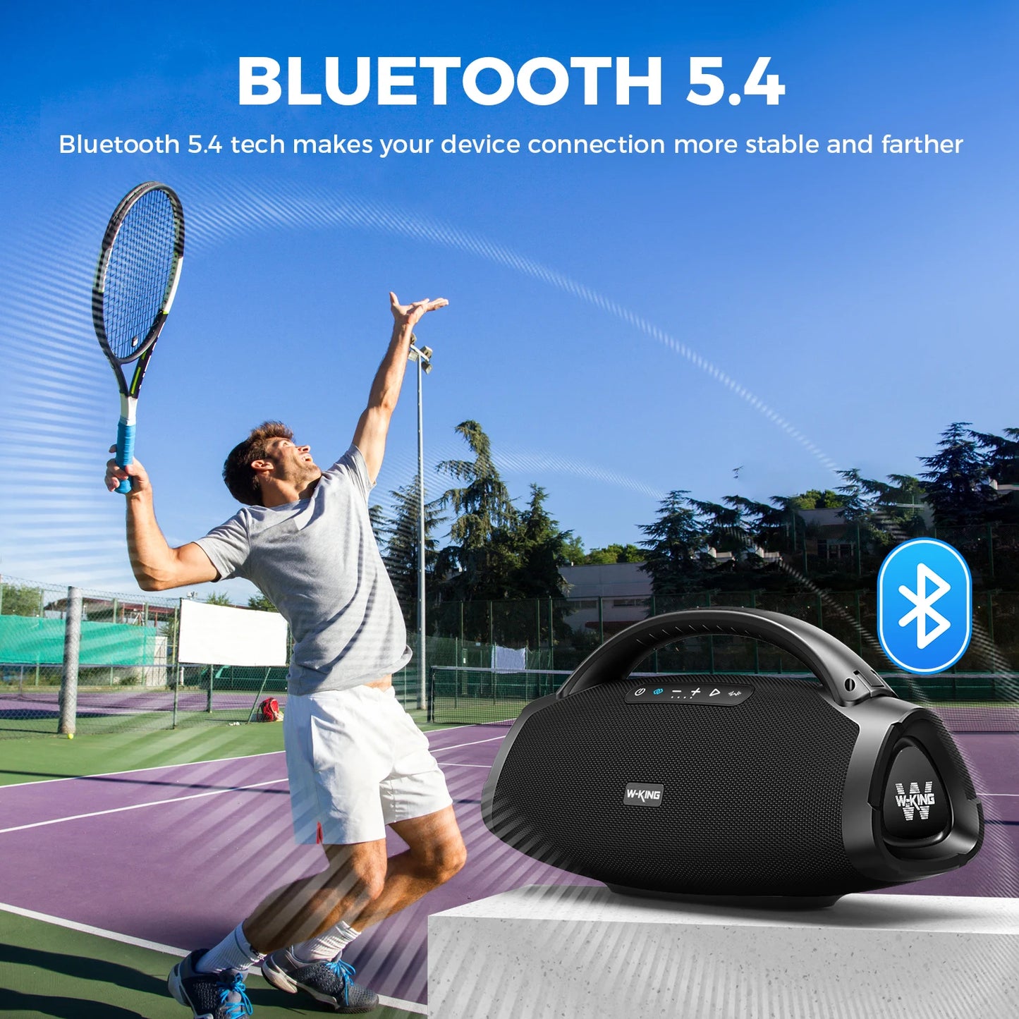 W-King X20 200W RMS Portable Bluetooth Speaker Pro