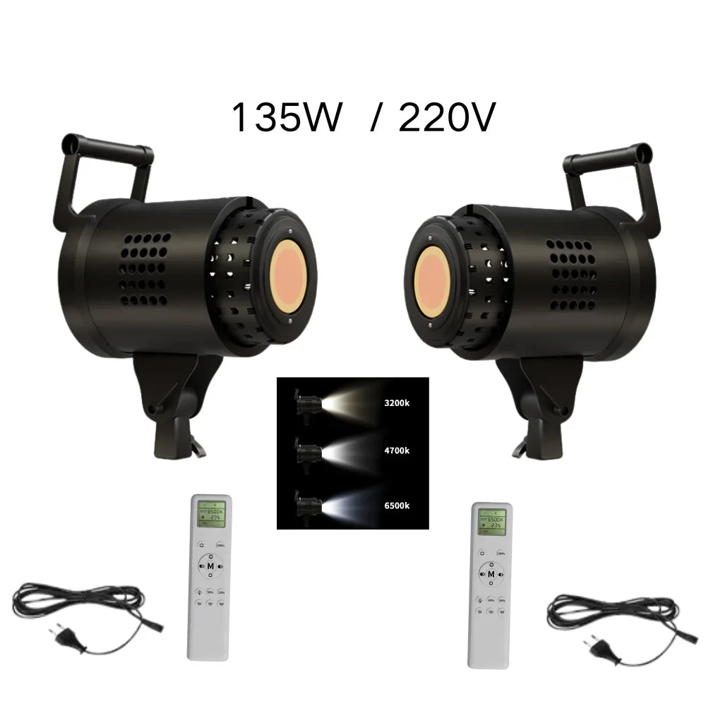 SH BiColor LED Video Light 135W 110V 220V Studio Portrait