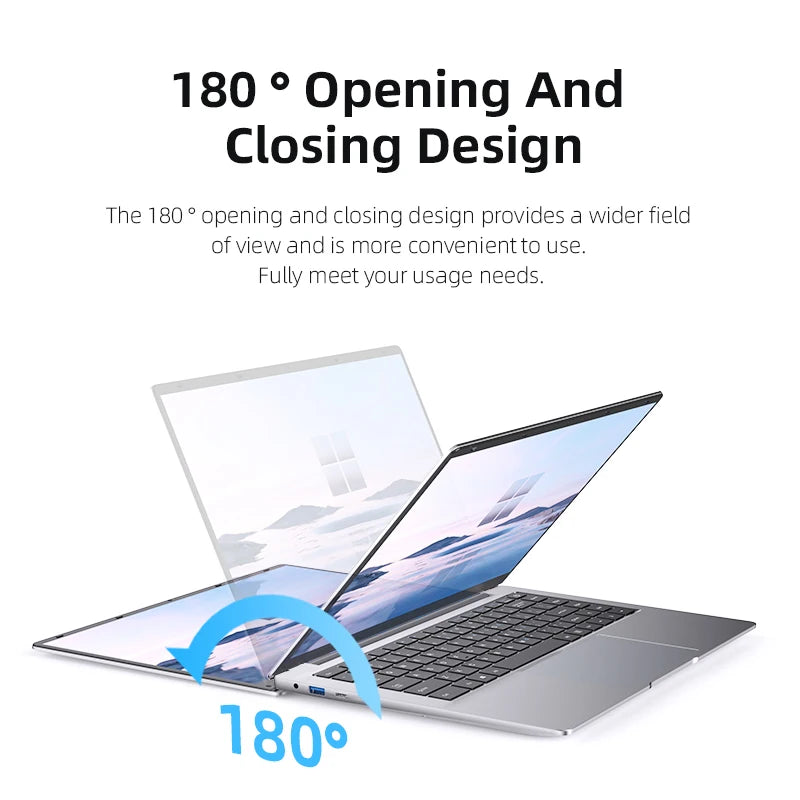 Xia Man Windows Pro Laptop Intel Atom A3950 12GB RAM